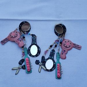 Fun VINTAGE Clip on Earings